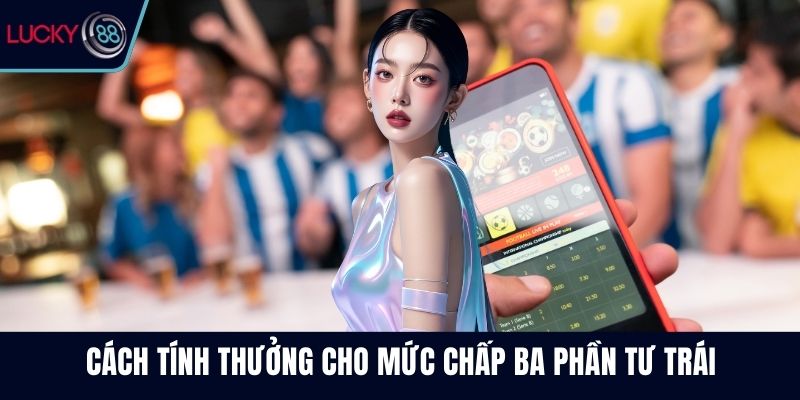Cách tính thưởng cho mức chấp ba phần tư trái