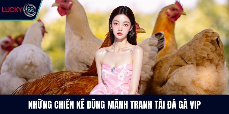 Những chiến kê dũng mãnh tranh tài đá gà VIP